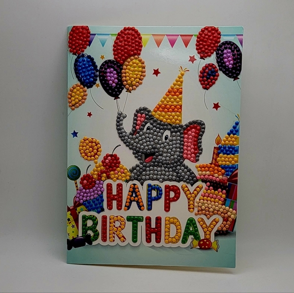 HOST PICK 🐘 Happy Birthday Card Elephant - Picture 7 of 9